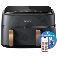 Philips Airfryer 3000 Series Dual Basket NA352/00, 9L Black EU Philips Airfryer 3000 Series Dual Basket NA352/00, 9L Black EU