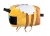 Plush - Minecraft Bee 30 cm