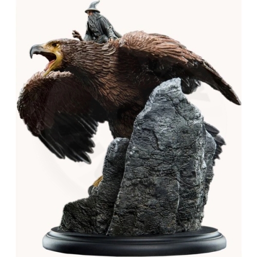 Weta Workshop The Lord of the Rings - Gandalf on Gwaihir Figure Mini - 15 cm