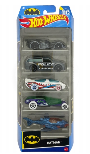 Mattel Hot Wheels - Batman (Sada 5)