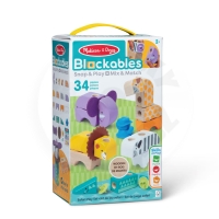 Melissa & Doug Blockables Stavebnice Safari Hrací Sada Melissa & Doug Blockables Stavebnice Safari Hrací Sada
