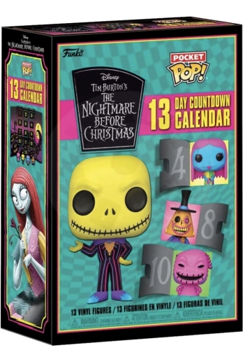 Funko Adventní kalendář - 13 Days - Nightmare Before Christmas -Blacklight Limited Edition
