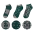 Harry Potter - Slytherin Socks (Ankle) (Set of 3)