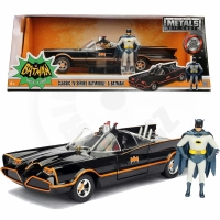 Jada Batman 1966 Classic Batmobile + figurka Batman