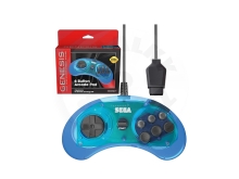 Retro-Bit SEGA Genesis 6-button Arcade Pad Clear Blue Retro-Bit SEGA Genesis 6-button Arcade Pad Clear Blue