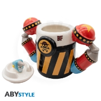 Hrnek 3D - ONE PIECE Iron Pirate Franky Shogun 450ml Hrnek 3D - ONE PIECE Iron Pirate Franky Shogun 450ml