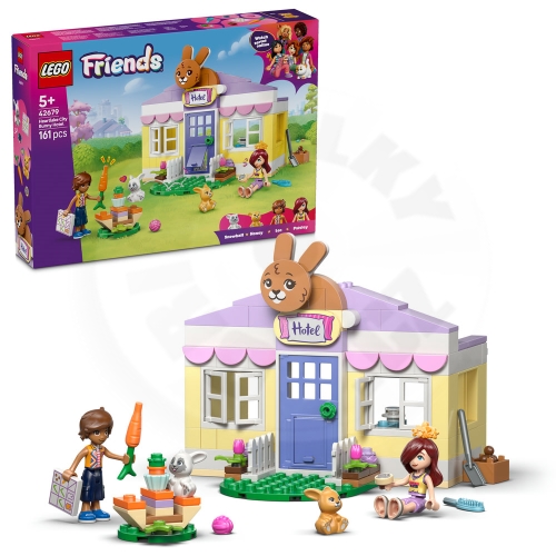LEGO® Friends 42679 Hotel pro králíčky v městečku Heartlake_(1)