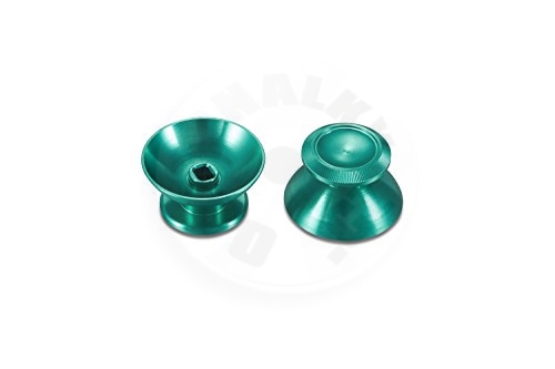 Náhradní Hliníkové Analogové Páčky pro DualShock 4 - 2ks - metalická zelená (PS4)