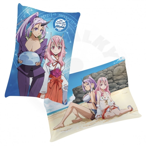 Polštář - Tensei Shitara Suraimu Datta Ken Slime Shion & Shuna 35 x 50 cm