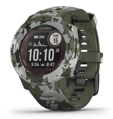 Garmin Instinct Solar Camo Edition - zelená kamufláž