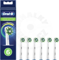 Oral-B EB50 Cross Action náhradní hlavice 6ks - bílá