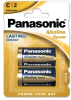 PANASONIC Alkalické baterie Alkaline Power C 1,5V (Blistr 2ks) PANASONIC Alkalické baterie Alkaline Power C 1,5V (Blistr 2ks)