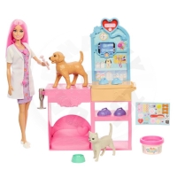 Barbie Veterinářka herní set JFX93